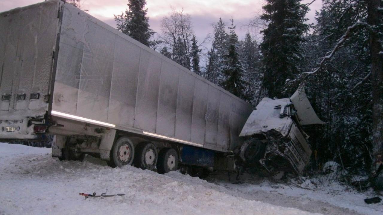 Северянка погибла в ДТП с фурой под Кандалакшей
