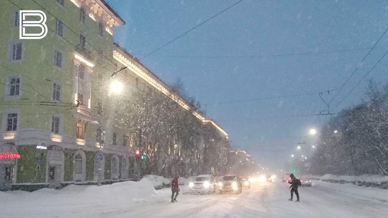 Метель придет в Мурманскую область 11 декабря