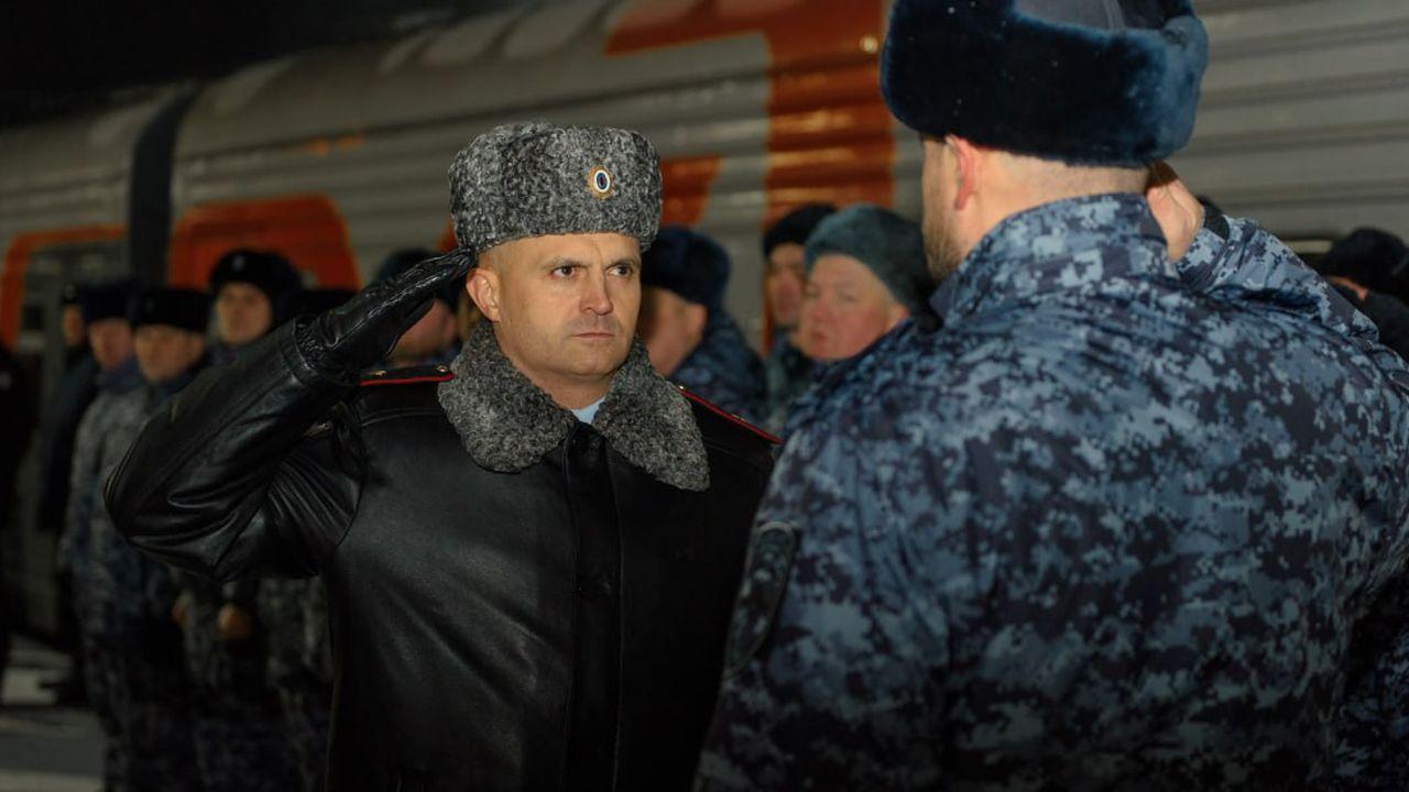 Мурманские полицейские отправились в командировку в Ингушетию