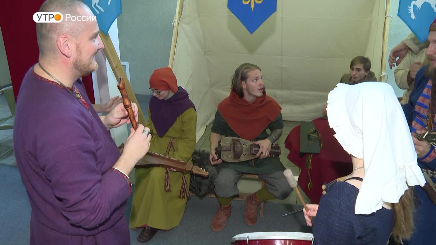 &quot;Утро России&quot;: погрузимся в эпоху Средневековья с энтузиастами из Североморска