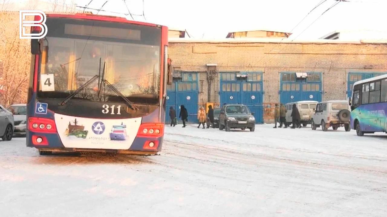 Троллейбусы в Мурманске возвращаются на привычные маршруты