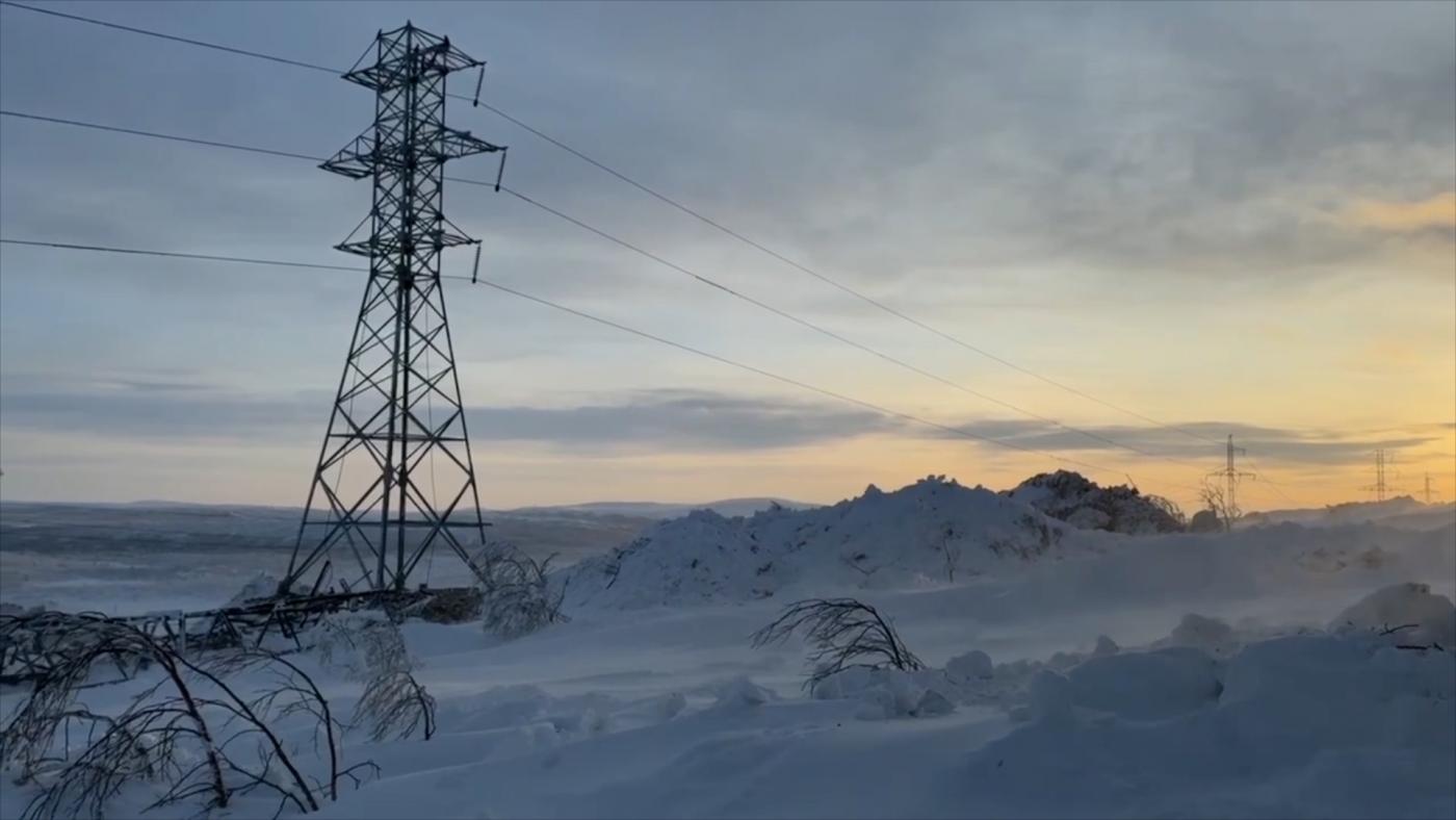 Россети: включили еще одну ЛЭП для восстановления штатной схемы электроснабжения Мурманска