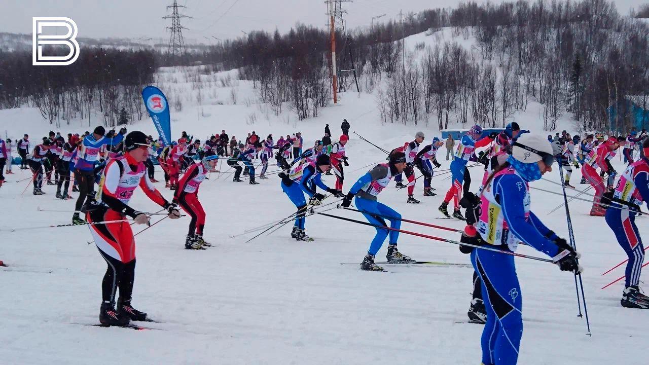 Участникам "Лыжни России - 2026" в Мурманске предлагают выполнить испытание ГТО "Бег на лыжах"