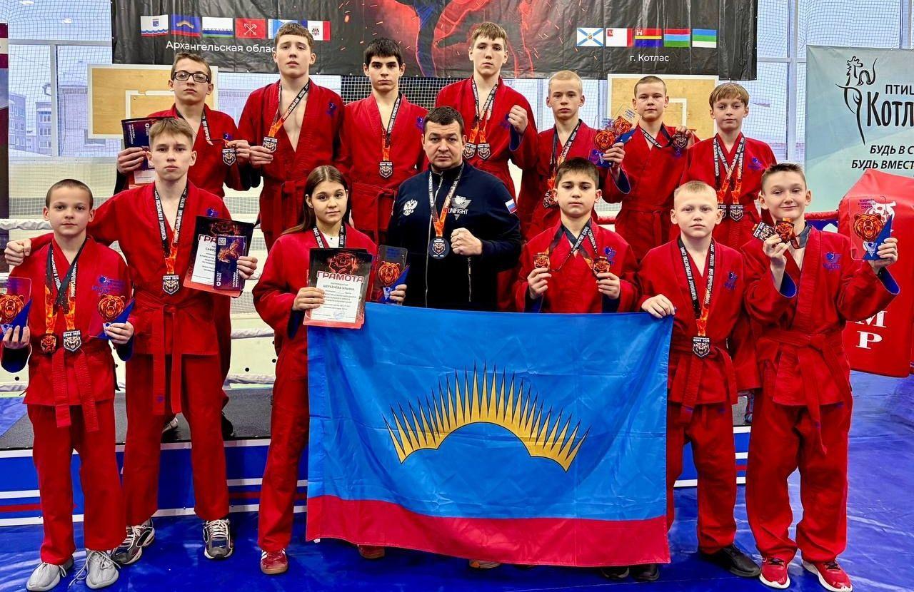 Заполярные спортсмены собрали коллекцию медалей на чемпионате СЗФО по универсальному бою