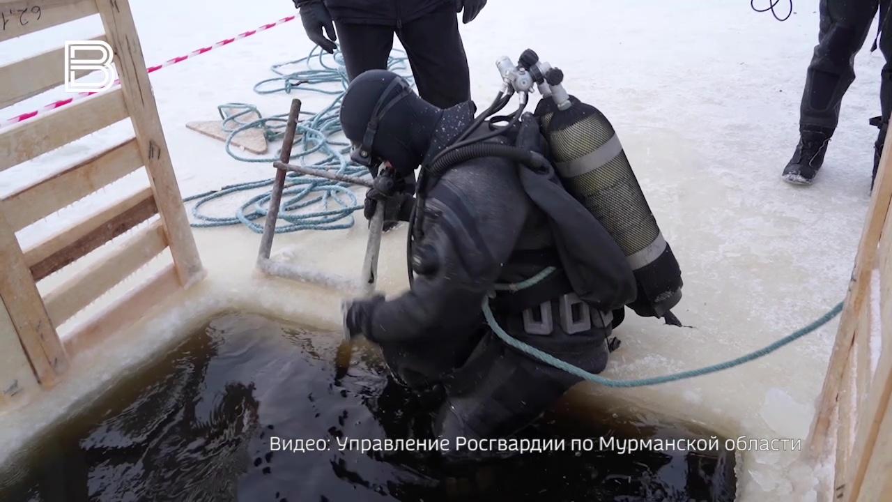 Мурманские водолазы во время учений в Финском заливе искали взрывные устройства на фарватерах