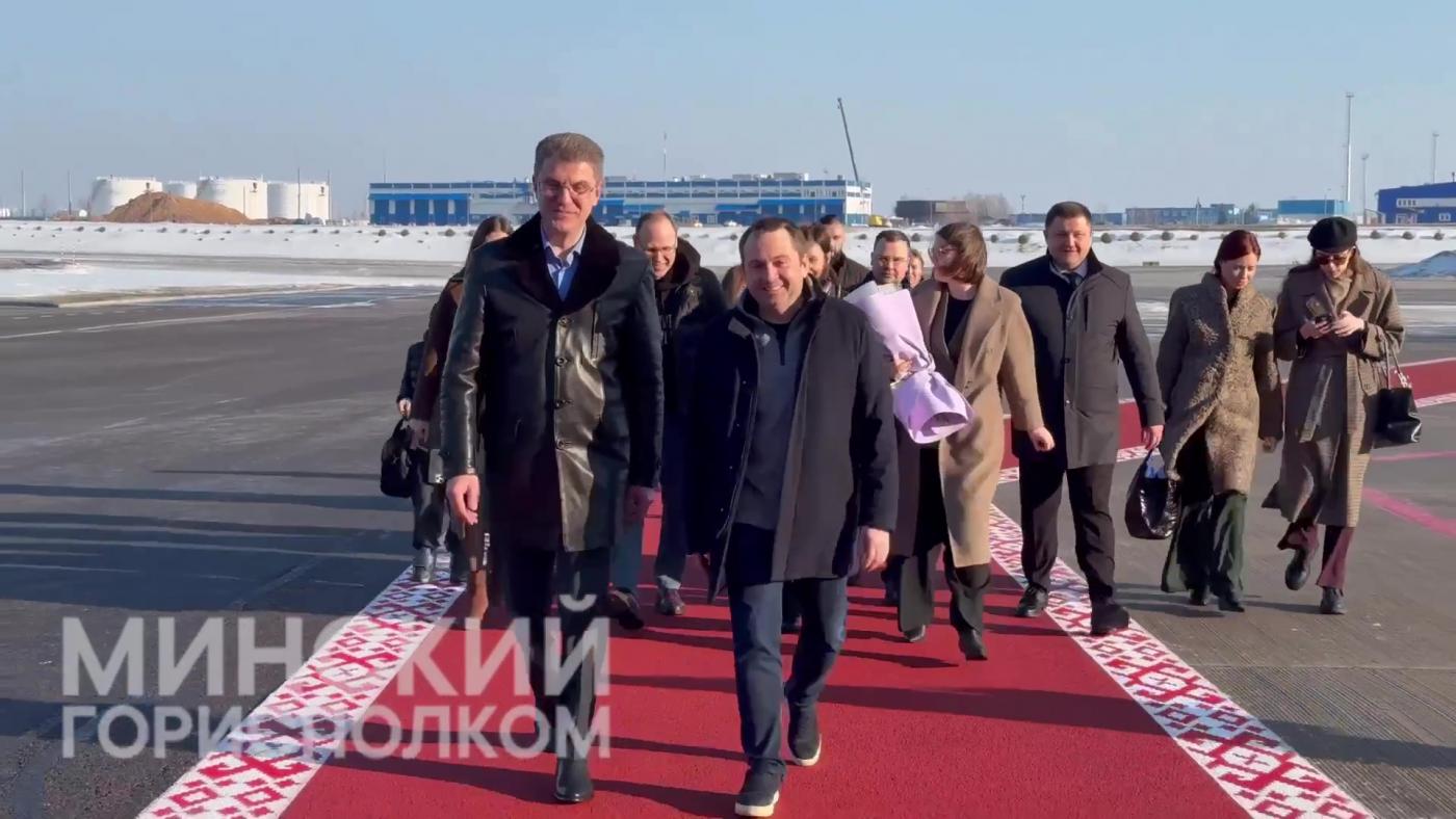 Андрей Чибис прибыл в Минск с рабочим визитом