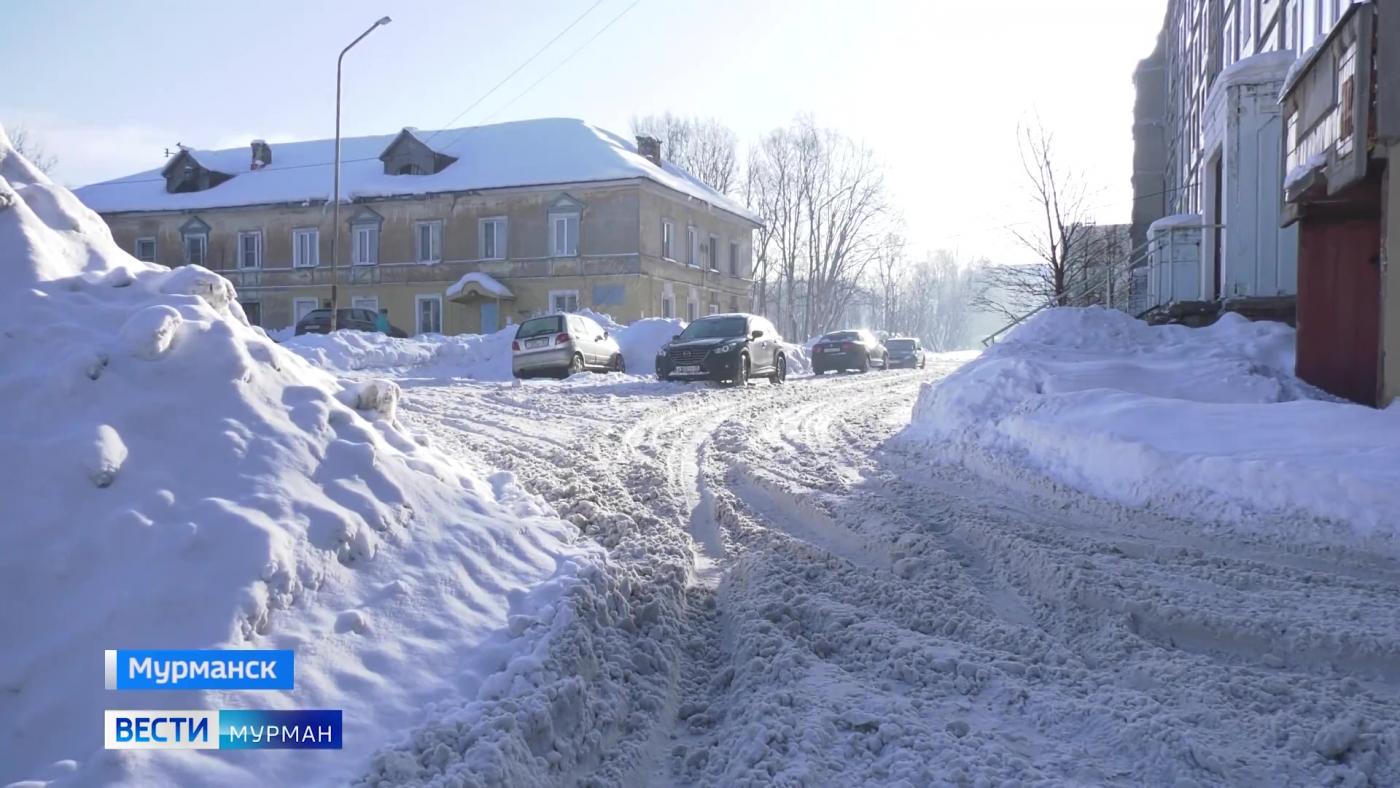 Проверка коммунальных служб погодой: как в Мурманске обстоят дела на дорогах и во дворах
