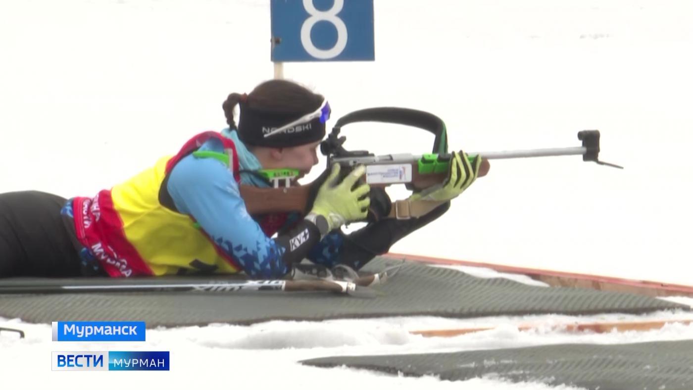 В Мурманске определили победителей областных соревнований по биатлону