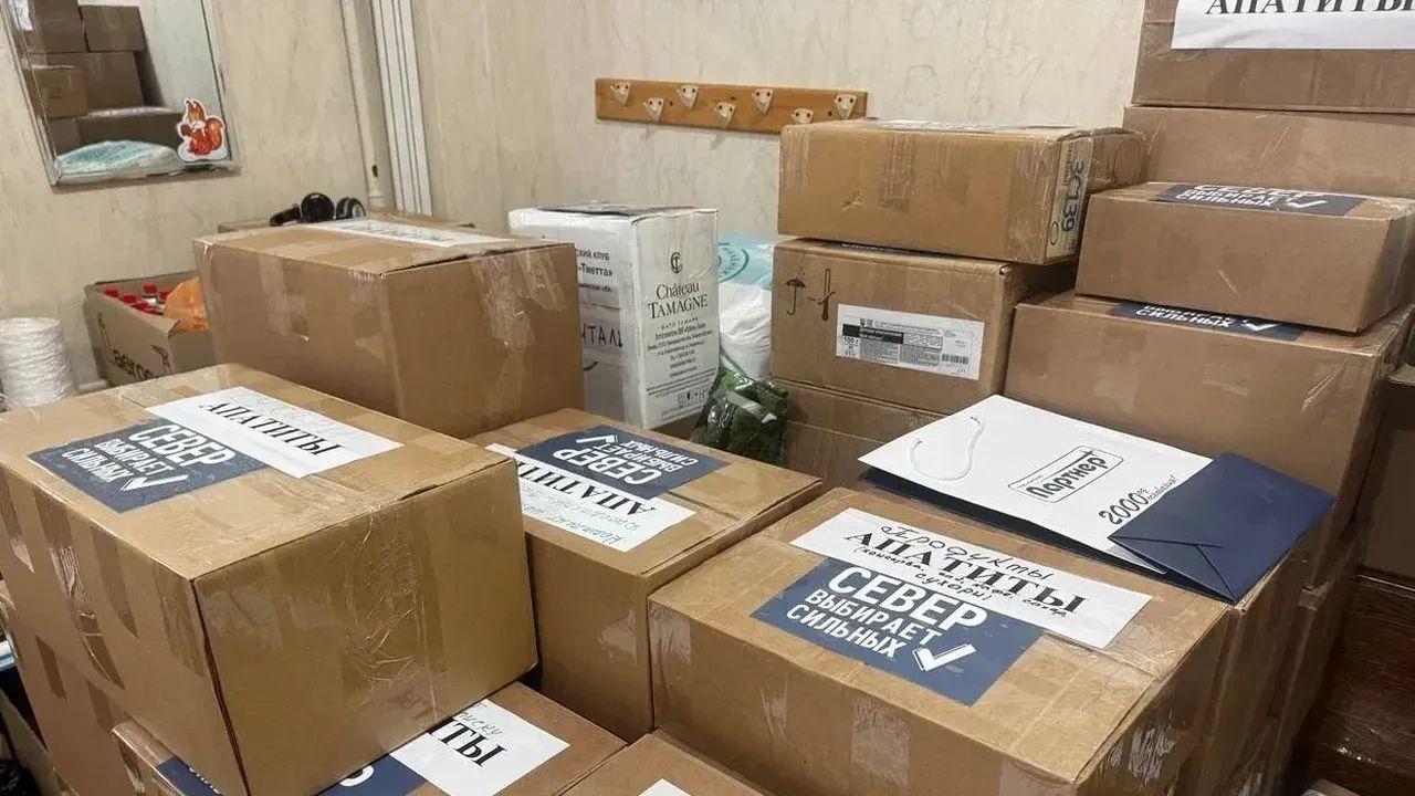 Из Апатитов и Оленегорска отправили очередную партию гуманитарной помощи бойцам