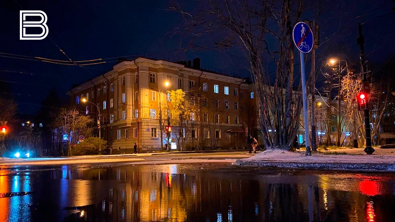 Опубликован новый график работы уличного освещения в Мурманске