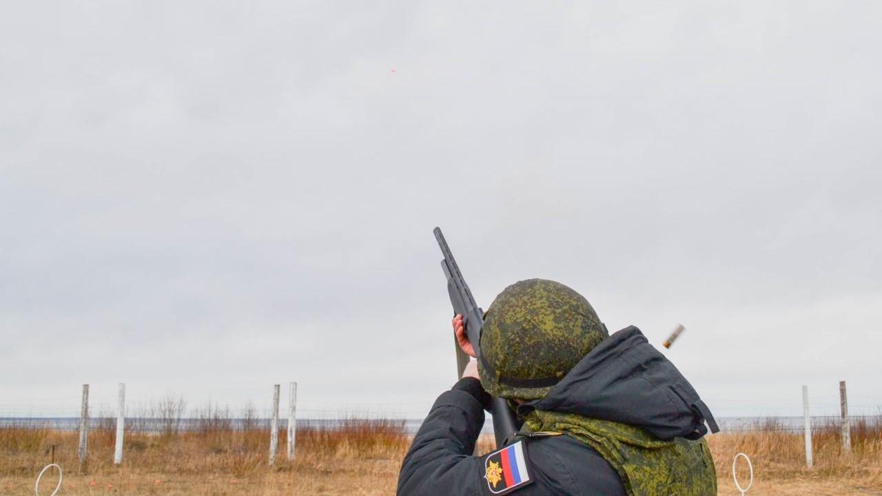 Военнослужащие Северного флота сбили учебные БПЛА во время практических стрельб