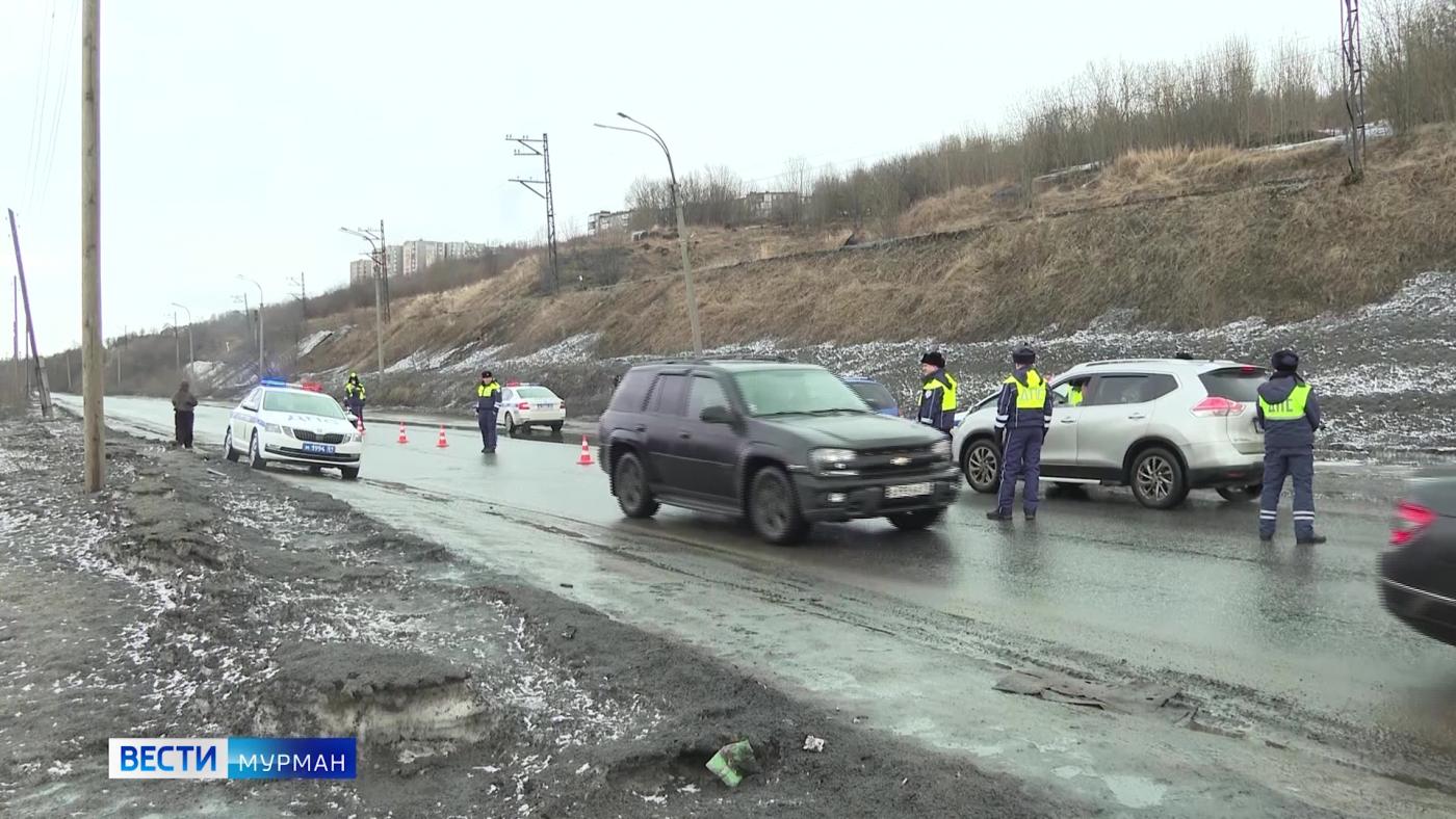 За прошедшие выходные в Мурманске поймали пятерых пьяных водителей