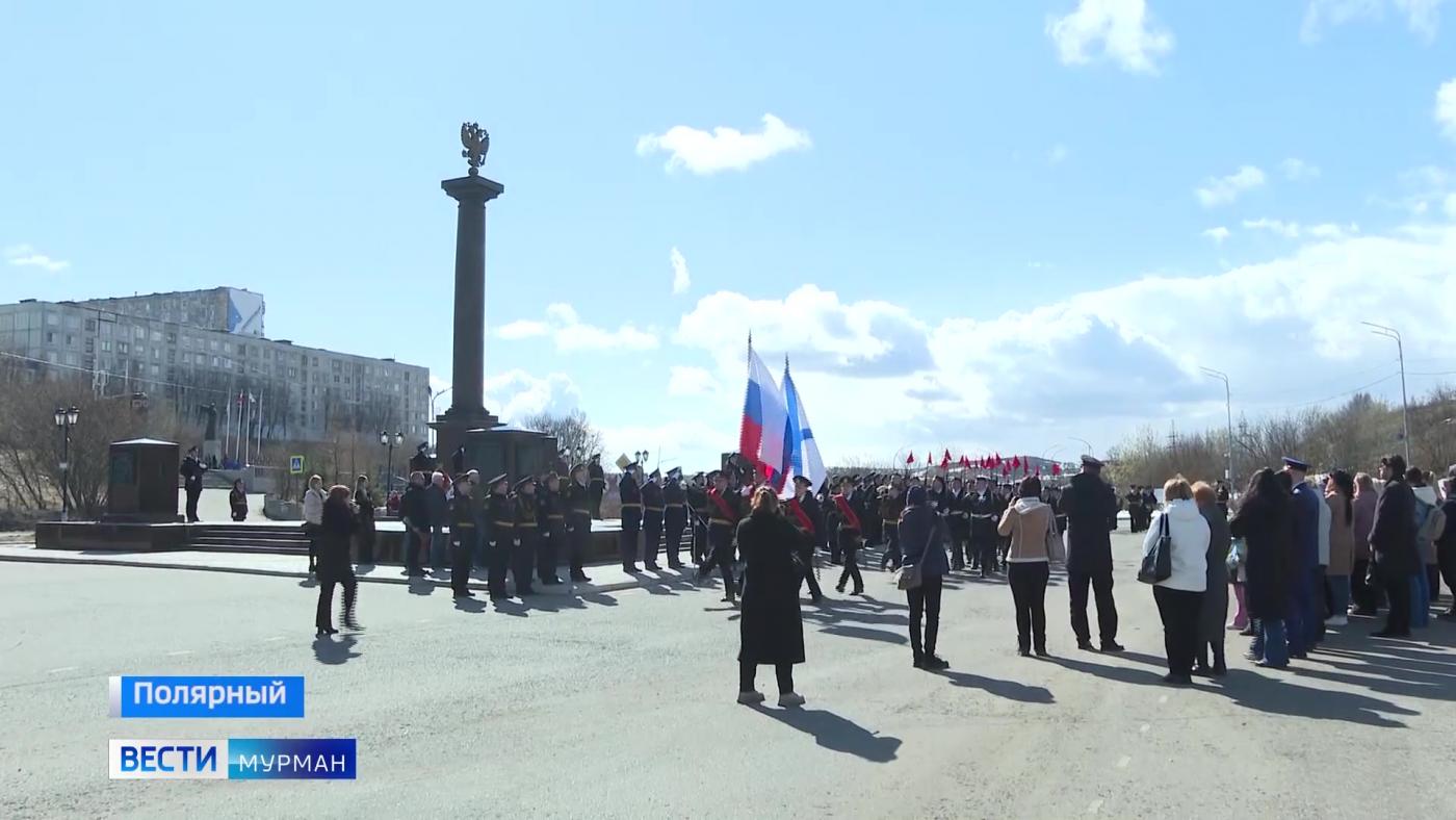 Торжества ко Дню Победы состоялись в городе воинской славы Полярном
