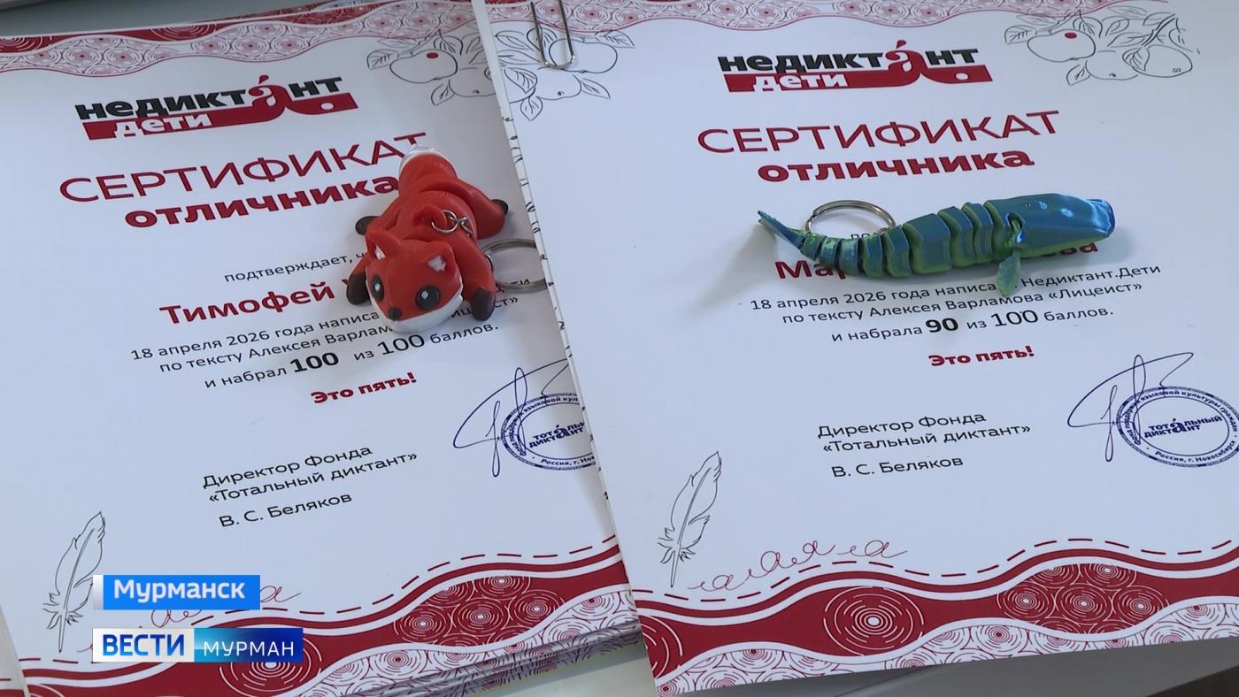 "Тотальный диктант": число отличников в Мурманской области выросло в сравнении с прошлым годом