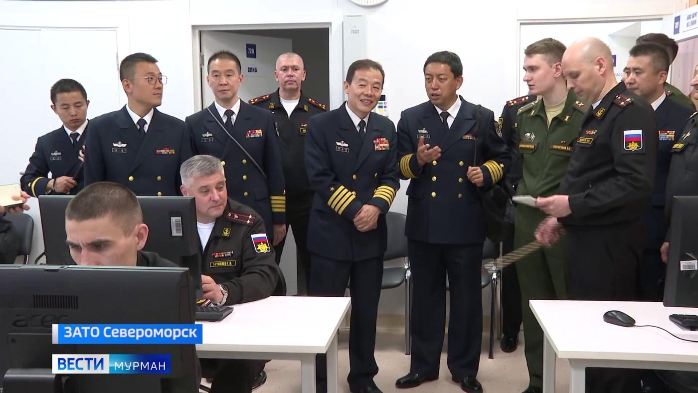 Военно-морские медики из Китая посетили Североморск