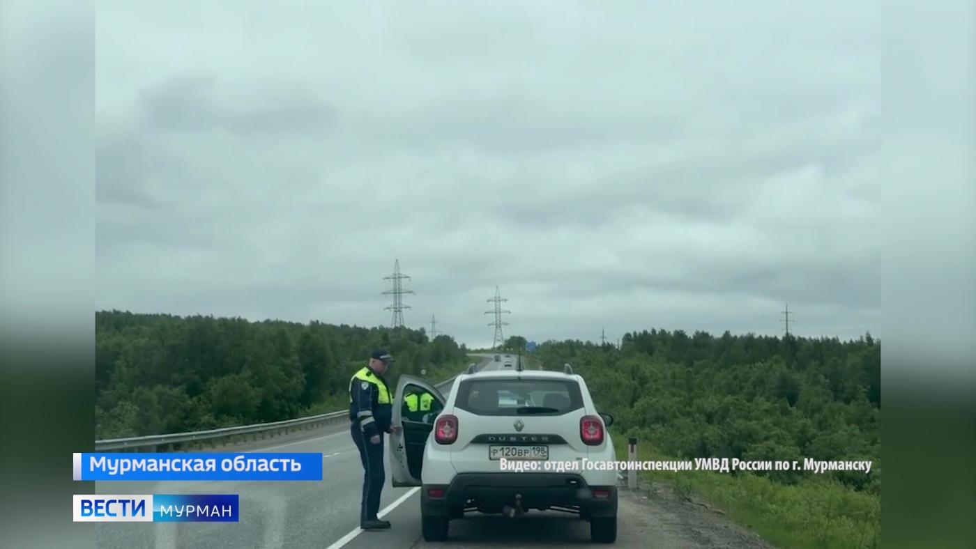 "Встречная полоса": в Мурманской области выявляют нарушителей