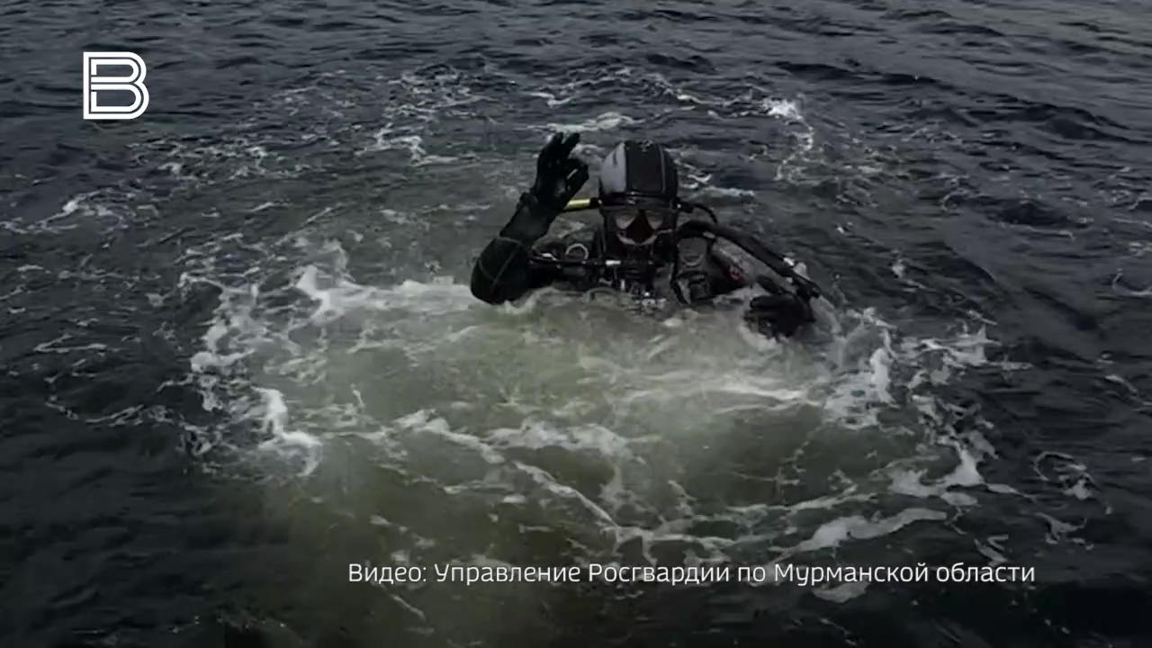 Сотрудники вневедомственной охраны Росгвардии проверили грунт Кольского залива во время учений