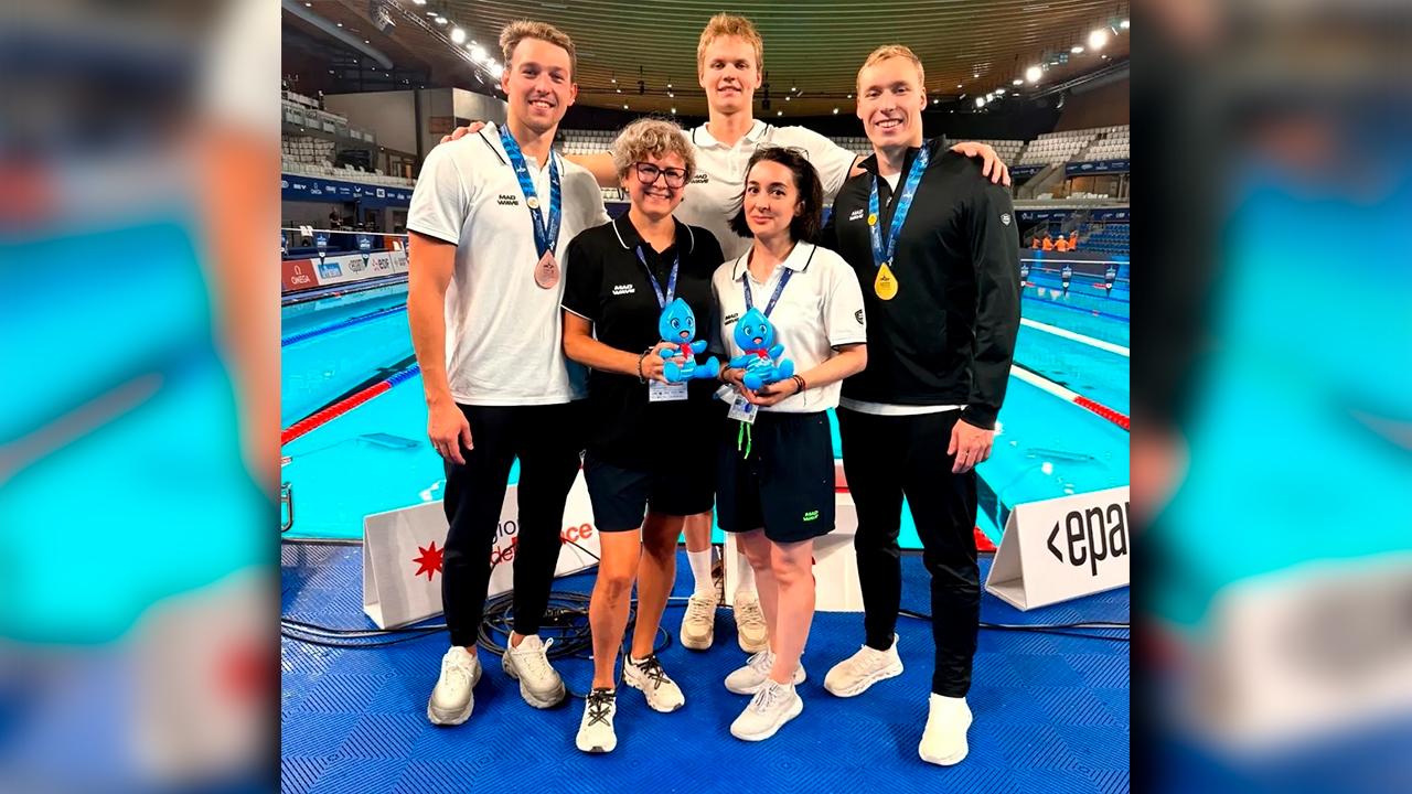 Мурманский пловец принес в копилку сборной России на чемпионате Европы золотую и 3 бронзовые медали