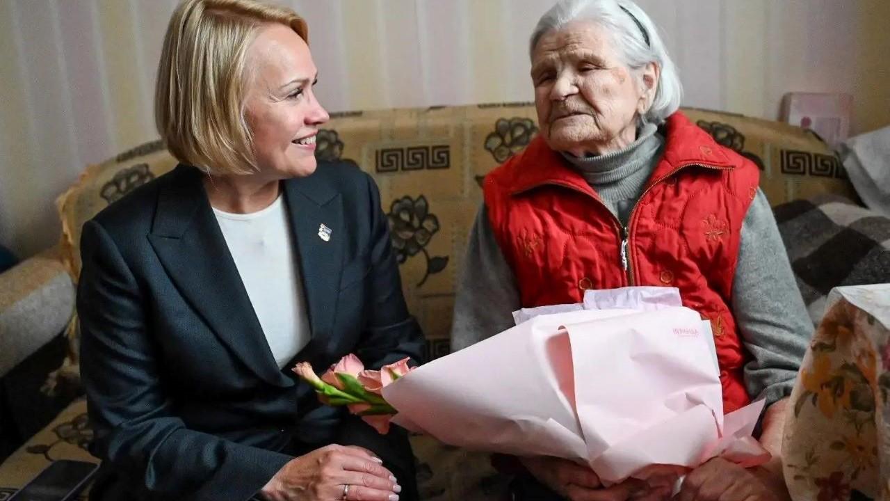 Мурманчанка Августа Александровна Васильева отметила вековой юбилей