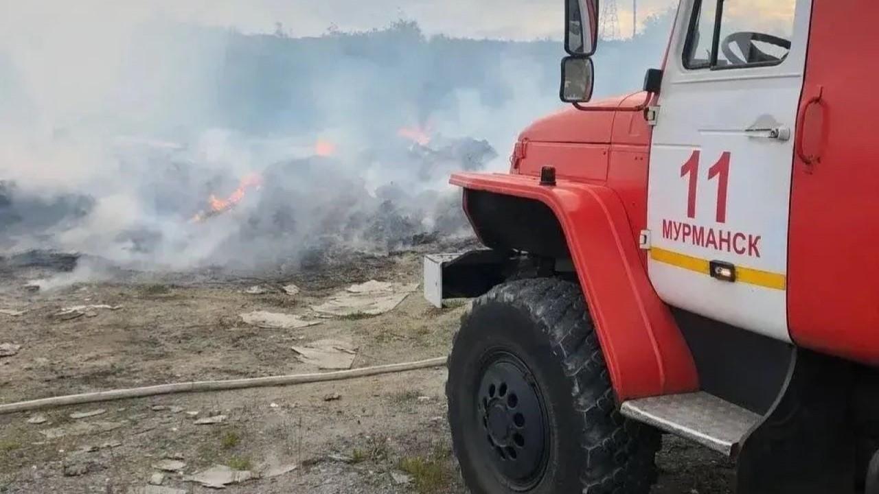 "ГАЗель" сгорела на Транспортной в Мурманске