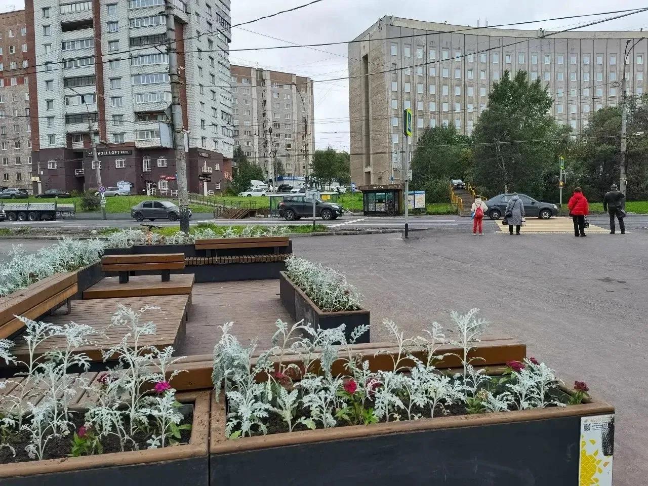 Два новых места для отдыха появились в Мурманске