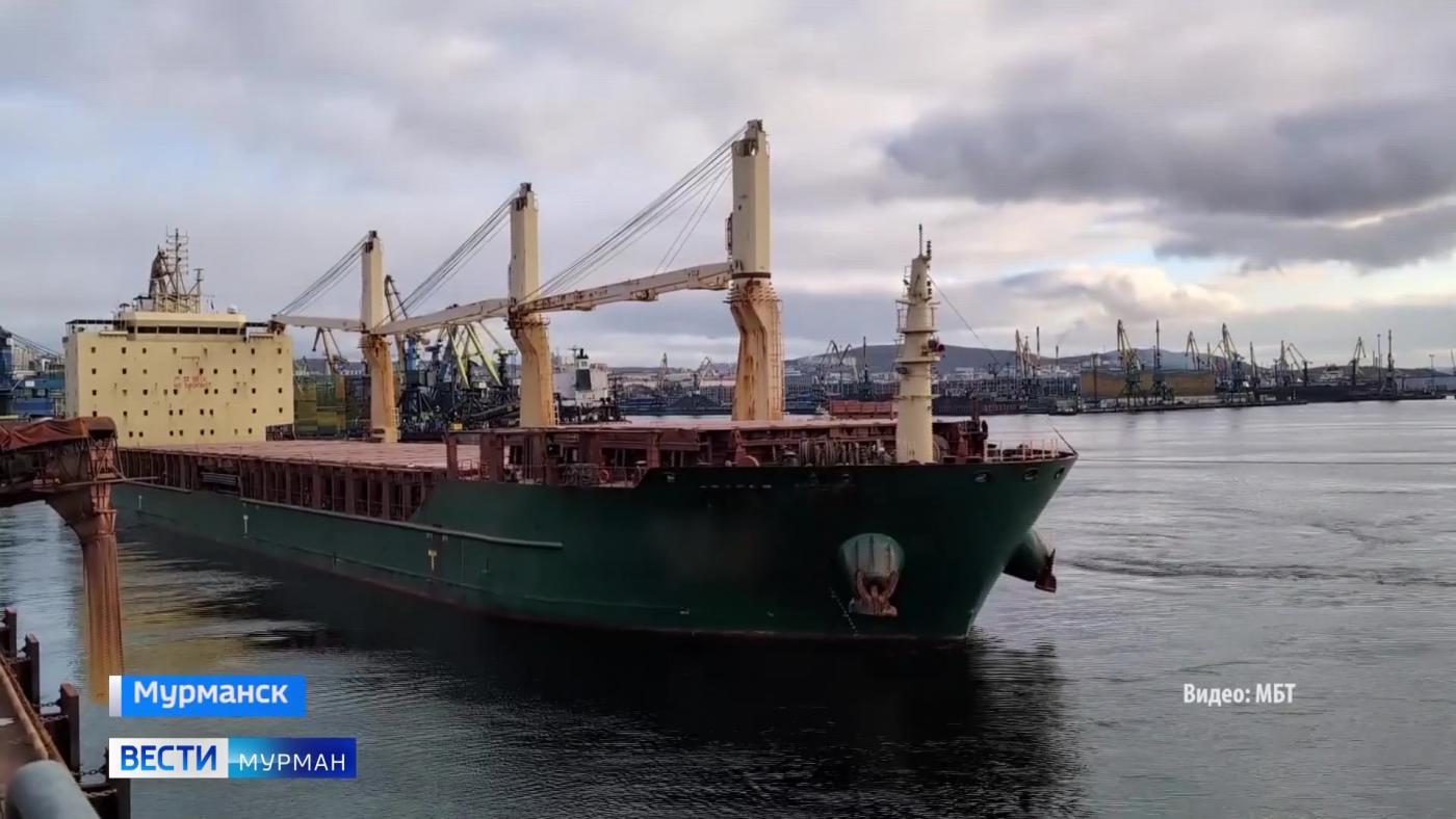 Калийные удобрения отправили из Мурманска в Китай впервые по Севморпути