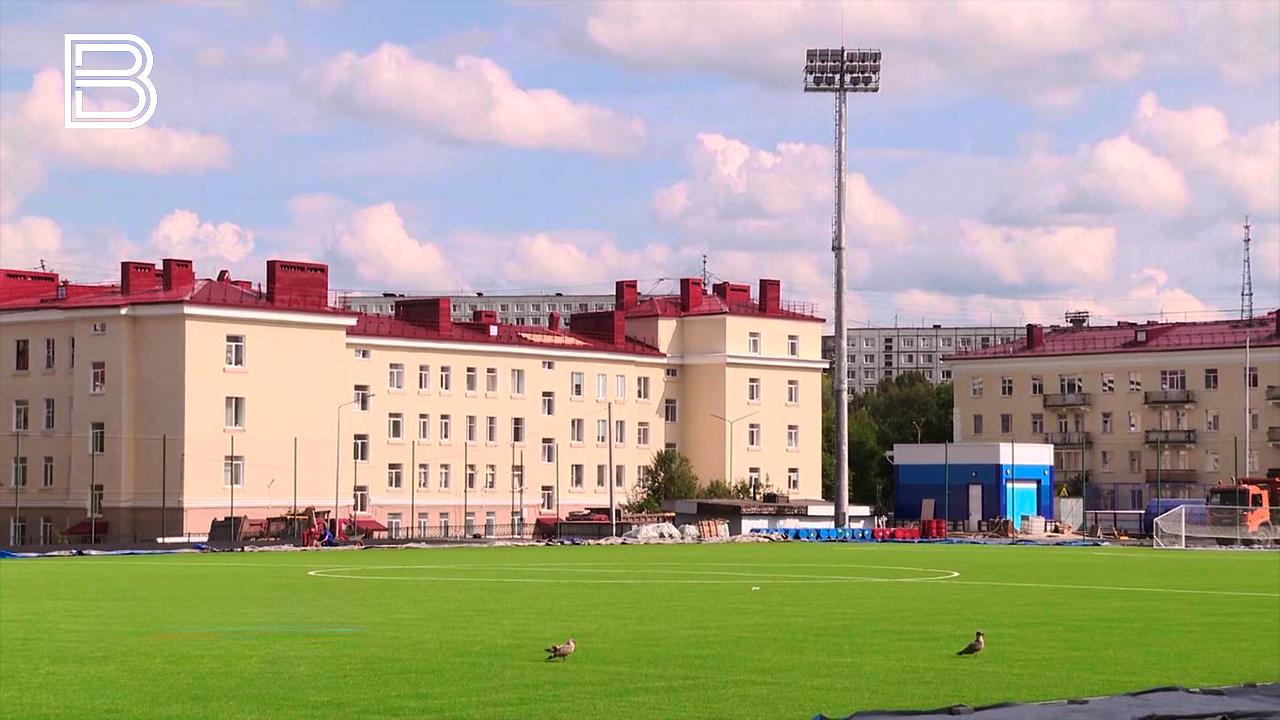 Открытие стадиона ЦСКА в Североморске состоится 18 сентября