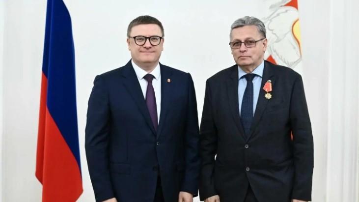 Рифат Сабитов награжден медалью "За вклад в развитие Челябинской области"