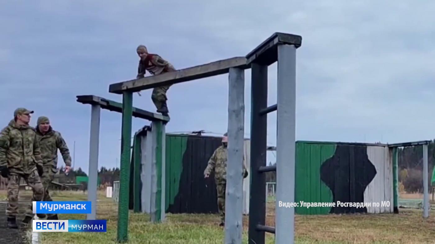 В Мурманске в рядах спецназа Росгвардии определили лучших спортсменов