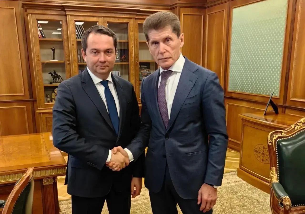 Андрей Чибис обсудил с Олегом Кожемяко развитие Арктики и газификацию региона